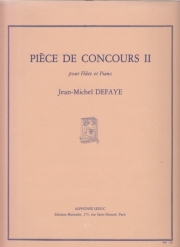 演奏会用小品・2（ジャン＝ミシェル・ドフェイ） (フルート+ピアノ）【Piece De Concours 2】