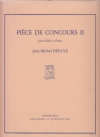 演奏会用小品・2（ジャン＝ミシェル・ドフェイ） (フルート+ピアノ）【Piece De Concours 2】