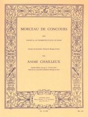 コンクール用小品 (アンドレ・シャイユー)（コルネット+ピアノ）【Morceau De Concours】