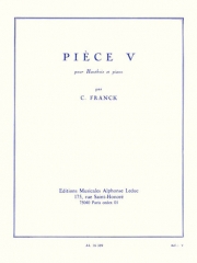 小品・5 (セザール・フランク) (オーボエ+ピアノ）【Pièce V】