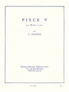 小品・5 (セザール・フランク) (オーボエ+ピアノ）【Pièce V】