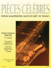 バッハ名曲集・Vol.1（バッハ） (アルトサックス+ピアノ）【Pieces Celebres Vol.1】