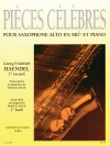 ヘンデル名曲集・Vol.1（ヘンデル） (アルトサックス+ピアノ）【Pieces Celebres Vol.1】