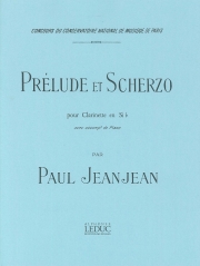 プレリュードとスケルツォ（ポール・ジャンジャン） (クラリネット+ピアノ）【Prelude Et Scherzo】