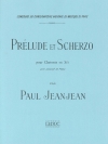 プレリュードとスケルツォ（ポール・ジャンジャン） (クラリネット+ピアノ）【Prelude Et Scherzo】