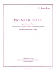 プレミア・ソロ（ウジューヌ・ブルドー） (バスーン+ピアノ）【Premier Solo】