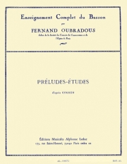 プレリュード - エチュード（フェルナン・ウーブラドゥ）（バスーン）【Preludes-Etudes】