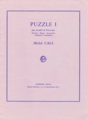 パズル・1 （ミシェル・カルス）（打楽器六重奏）【Puzzle 1】
