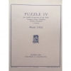 パズル・4 （Michel Cals）（打楽器四重奏）【Puzzle IV】