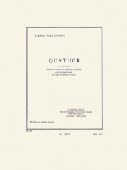 四重奏曲（ピエール・マックス・デュボワ） (サックス四重奏)【Quartet】