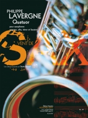 四重奏曲（Philippe Lavergne） (サックス四重奏)【Quatuor】