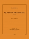 Quator Printanier（エリック・ルドゥイユ）  (フルート四重奏)
