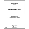 3つのスケッチ (ダグラス・ブリストル) (金管四重奏)【Three Sketches】