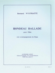 ロンド - バラード（Bernard Wystraëte） (フルート+ピアノ）【Rondeau-Ballade】