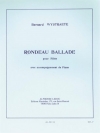 ロンド - バラード（Bernard Wystraëte） (フルート+ピアノ）【Rondeau-Ballade】