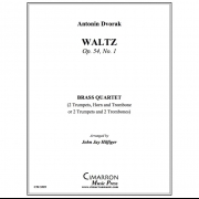 ワルツ・Op.54・No.1 (アントニン・ドヴォルザーク) (金管四重奏)【Waltz  Op. 54, No. 1】