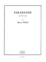 サラバンド（マルセル・ポート） (ホルン+ピアノ）【Sarabande】
