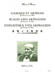 音階と分散和音（マルセル・ミュール） (フルート）【Gammes et Arpeges - 480 Exercises for Flute】