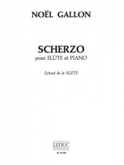 スケルツォ（ノエル・ギャロン）  (フルート+ピアノ）【Scherzo No.2 from 'Suite'】