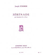 セレナーデ（ジョゼフ・ストリマー） (テナーサックス+ピアノ）【Sérénade】