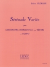 小夜曲風変奏曲（ロベール・クレリス） (テナーサックス+ピアノ）【Serenade Variee】