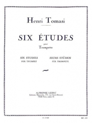 6つの練習曲 (アンリ・トマジ)（トランペット）【Six Etudes For Trumpet】