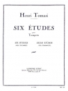 6つの練習曲 (アンリ・トマジ)（トランペット）【Six Etudes For Trumpet】