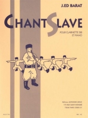 チャント・スレーブ（ジョセフ・エドゥアール・バラ） (クラリネット+ピアノ）【Chant Slave】