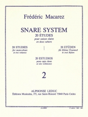 スネア・システム（フレデリック・マカレズ）（スネアドラム）【Snare System, 20 Studies for Snare Drum】