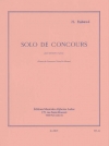 コンクールのための独奏曲（アンリ・ラボー） (クラリネット+ピアノ）【Solo de Concours】