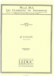 ソナタ・No.2 (ヘンデル)（アルトサックス+ピアノ）【Sonata For Violin No.2】