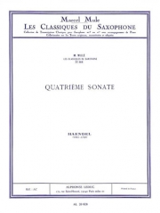 ソナタ・No.4 (ヘンデル)（アルトサックス+ピアノ）【Flute Sonata No.4】