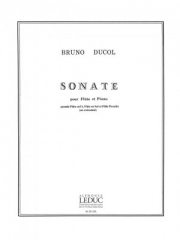 ソナタ（ブルーノ・ドゥコル） (フルート+ピアノ）【Sonata For Flute And Piano】