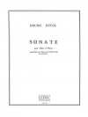 ソナタ（ブルーノ・ドゥコル） (フルート+ピアノ）【Sonata For Flute And Piano】
