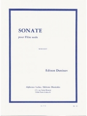 ソナタ（エディソン・デニソフ） (フルート）【Sonata For Solo Flute】