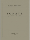 ソナタ（マルセル・ミアロヴィチ） (クラリネット+ピアノ）【Sonate】