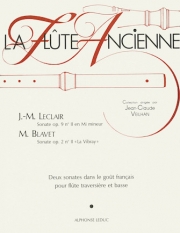 ソナタ・Op.9・Np.11＆ソナタ・Op.2・No.2（ジャン＝マリー・ルクレール） (フルート+ピアノ）【Sonate Op.9, No.11 & Sonate Op.2, No.2】