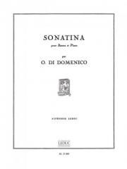 ソナチネ（Olivio di Domenico） (バスーン+ピアノ）【Sonatina】