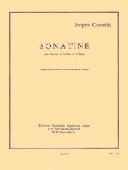 ソナチネ（ジャック・カステレード） (テューバ+ピアノ）【Sonatine】