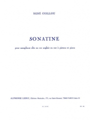 ソナチネ (ルネ・ギユー)（アルトサックス+ピアノ）【Sonatine】