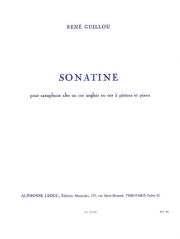 ソナチネ (ルネ・ギユー)（オーボエ+ピアノ）【Sonatine】