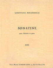ソナチネ（Ludovicus Mirandolle） (クラリネット+ピアノ）【Sonatine】