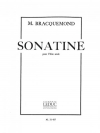 ソナチネ（Marthe Bracquemond） (フルート）【Sonatine】