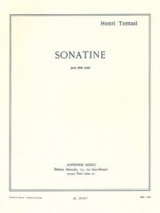 ソナチネ（アンリ・トマジ） (フルート）【Sonatine】