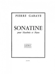 ソナチネ (ピエール・ガベーユ)（オーボエ+ピアノ）【Sonatine】