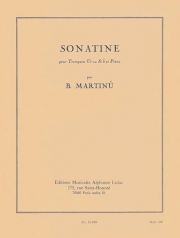 ソナチネ (ボフスラフ・マルティヌー)（トランペット+ピアノ）【Sonatine】