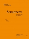 ソナチネット（ジャック・ドラクロワ） (フルート+ピアノ）【Sonatinette】