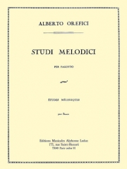 メロディの勉強（アルベルト・オレフィッチ）（バスーン）【Studi Melodici】