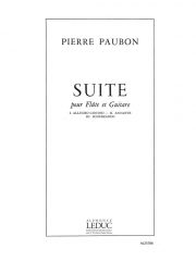 組曲（ピエール・ポーボン） (フルート+スネアドラム）【Suite】
