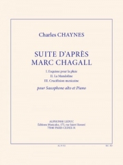マルク・シャガールによる組曲 (シャルル・シェーヌ)（アルトサックス+ピアノ）【Suite D'Apres Marc Chagall】